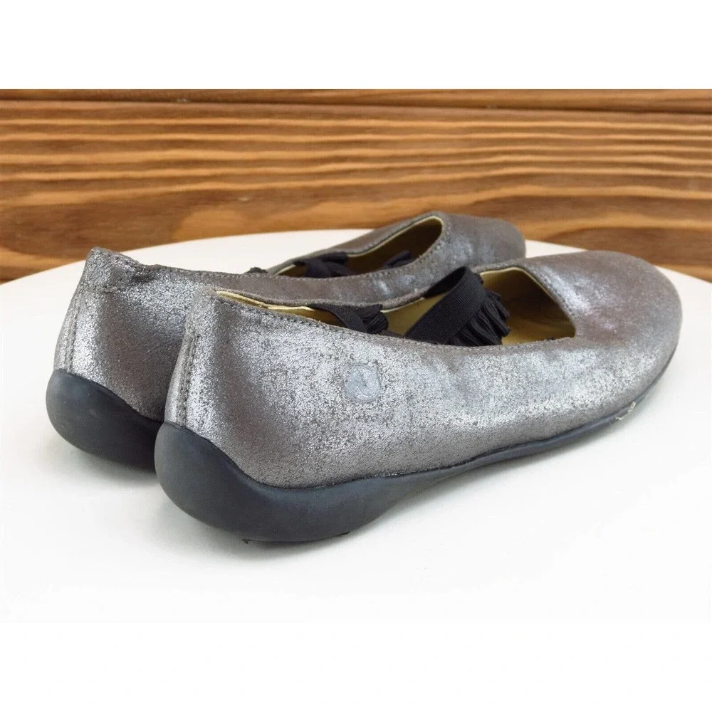 Naturino Sz 32 Shoes Girls Youth Mary Jane‎ Taupe Leather